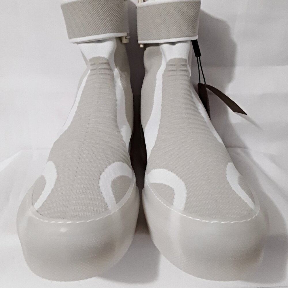 Men's BURBERRY Knit Ankle Boots, Sz. 15 US, 48 EU, UK 14 - Picture 3 of 7